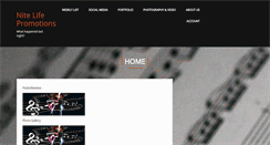 Desktop Screenshot of nitelifepr.com
