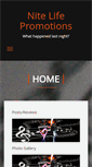 Mobile Screenshot of nitelifepr.com
